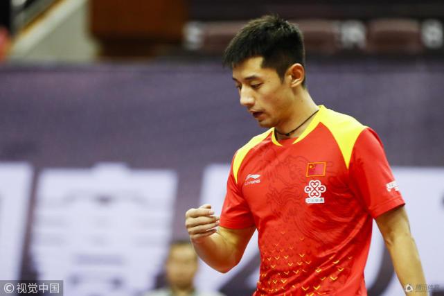 日本队鏖战中国队,张继科刷新纪录 日本队鏖战中国队,张继科刷新纪录