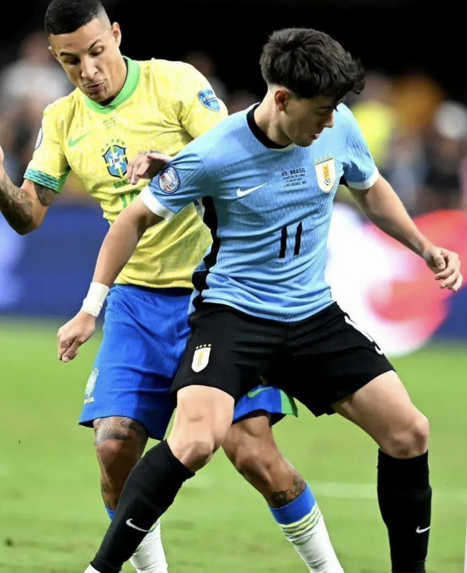 乌拉圭险胜智利，梅西关键制胜