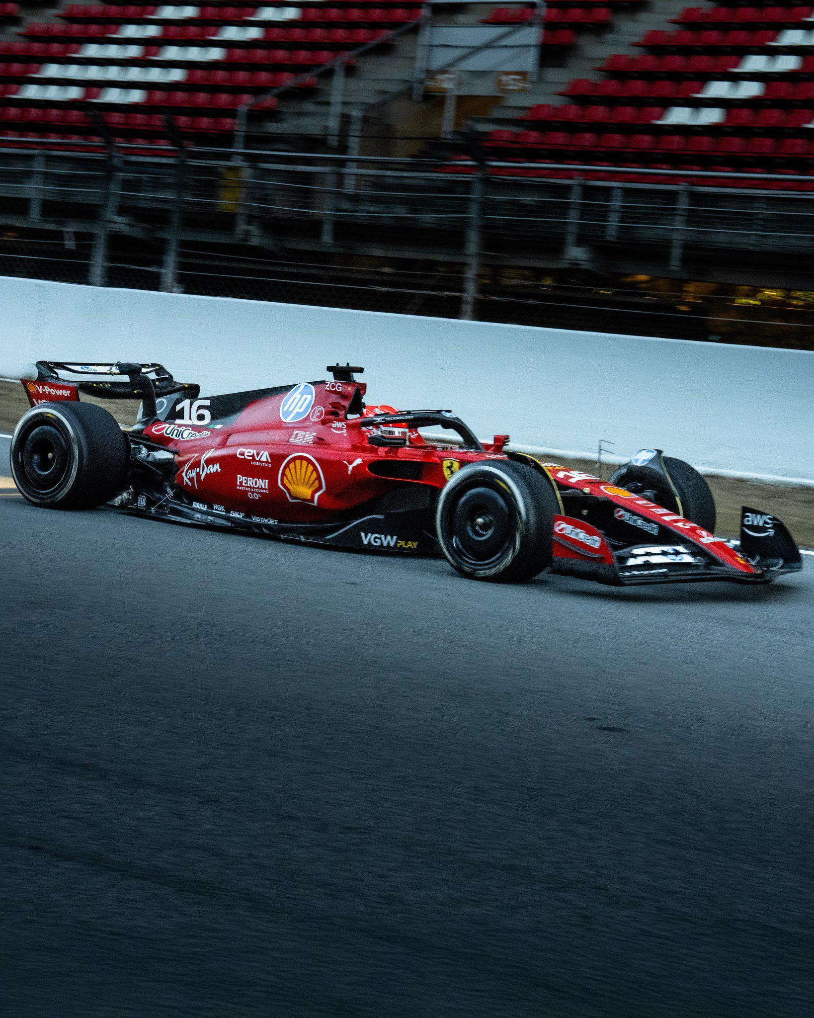 法拉利逆转梅赛德斯,勒克莱尔点燃赛场 法拉利逆转梅赛德斯,勒克莱尔点燃赛场